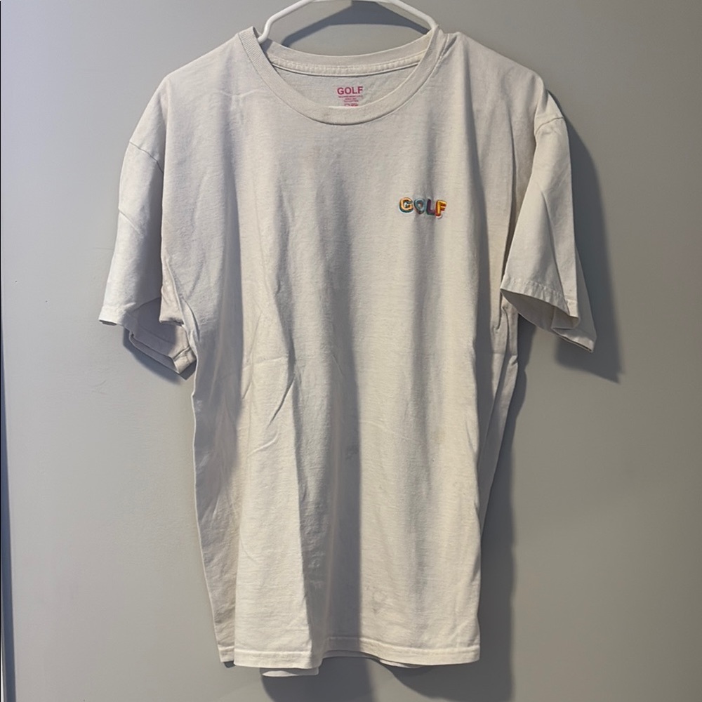 GOLF Le Fleur Cream T-Shirt